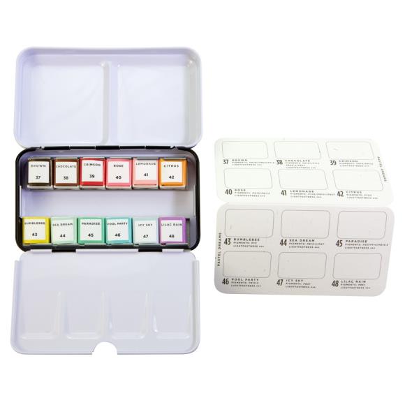 Prima Watercolor Confections Watercolor Pans - Pastel Dreams