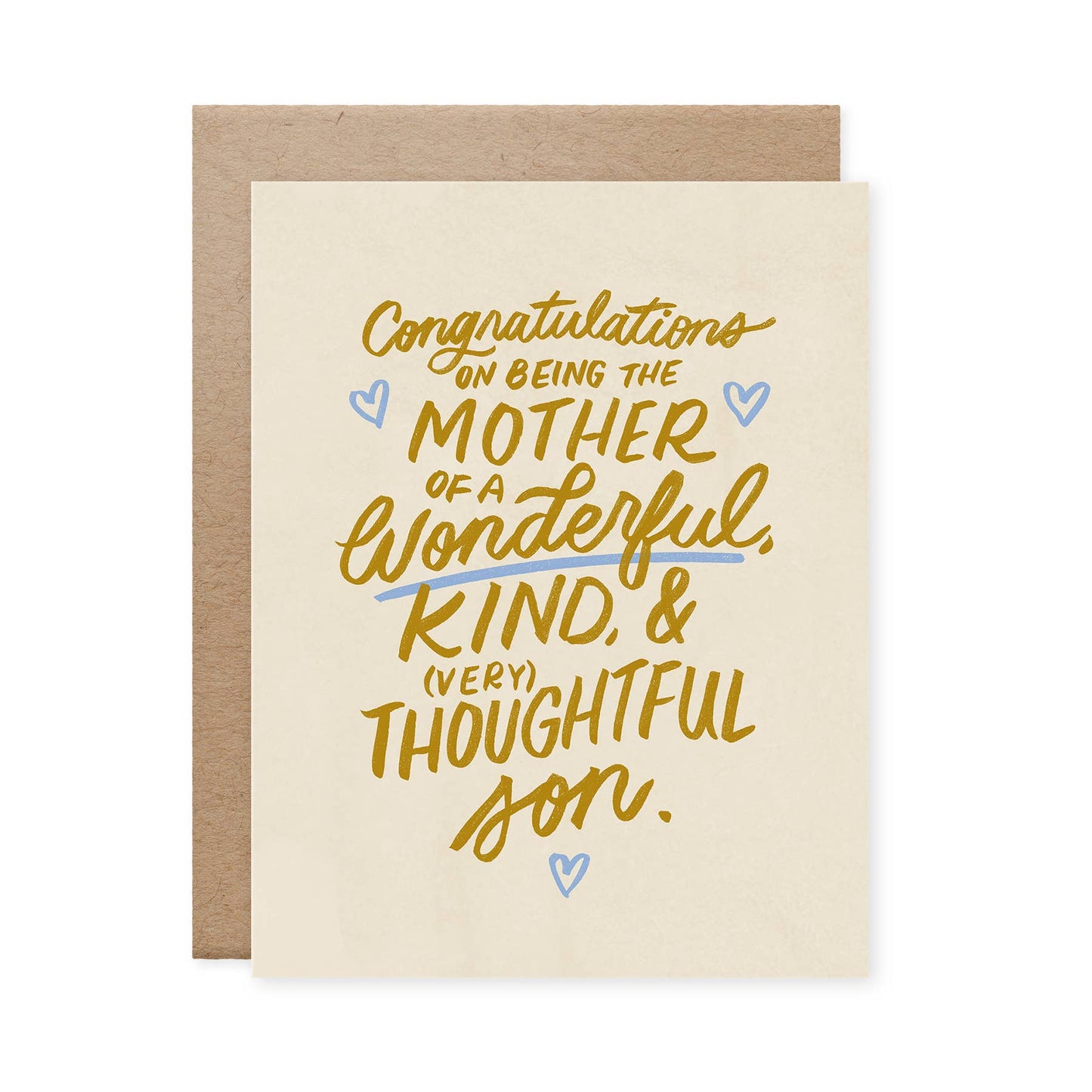 Thoughtful Son Humorous Mother's Day Card