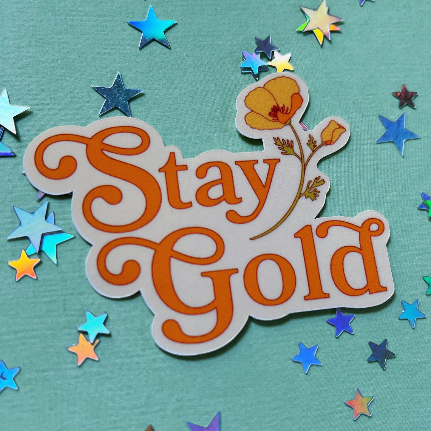 Stay Gold Sticker