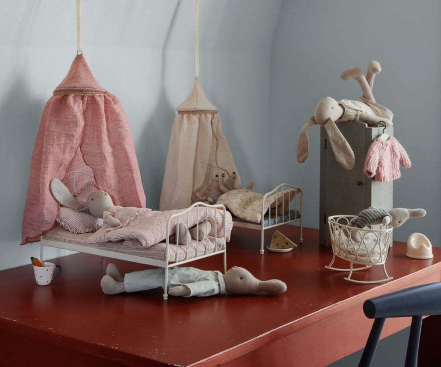 Maileg Miniature Bed Canopy-Mint