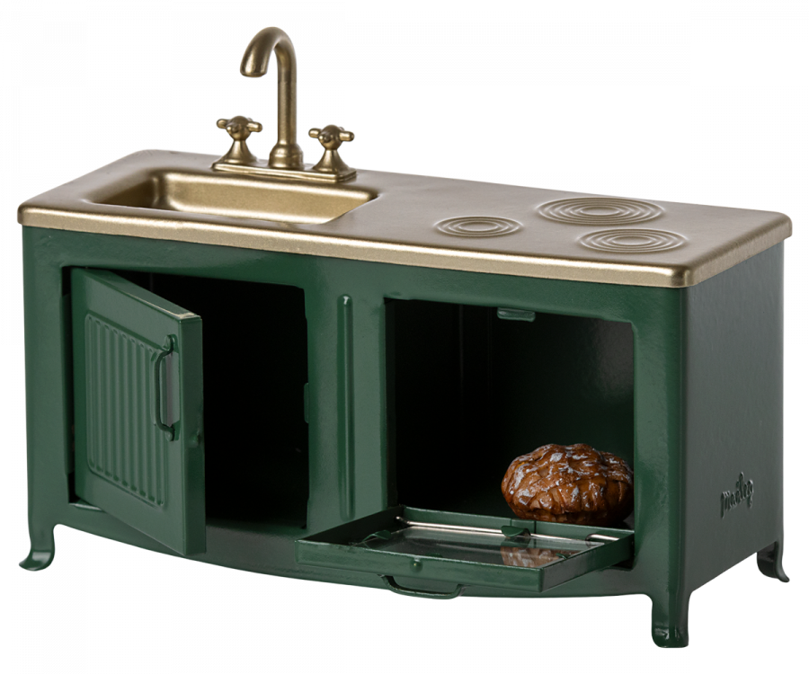 Mouse Kitchen Dark Green
