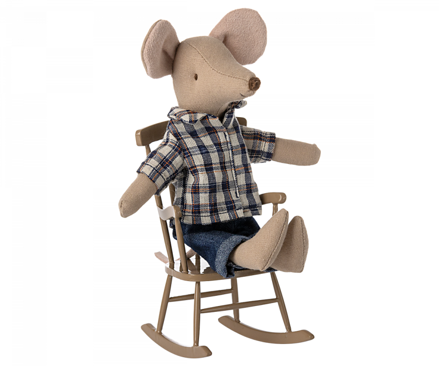 Mouse Rocking Chair Light Brown