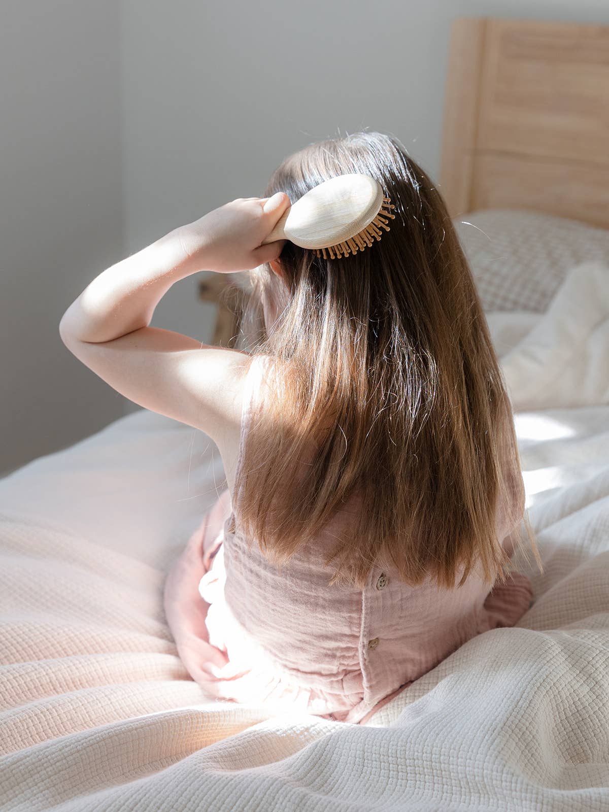 Small Bamboo Hairbrush