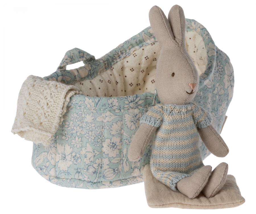 Rabbit In Carry Cot