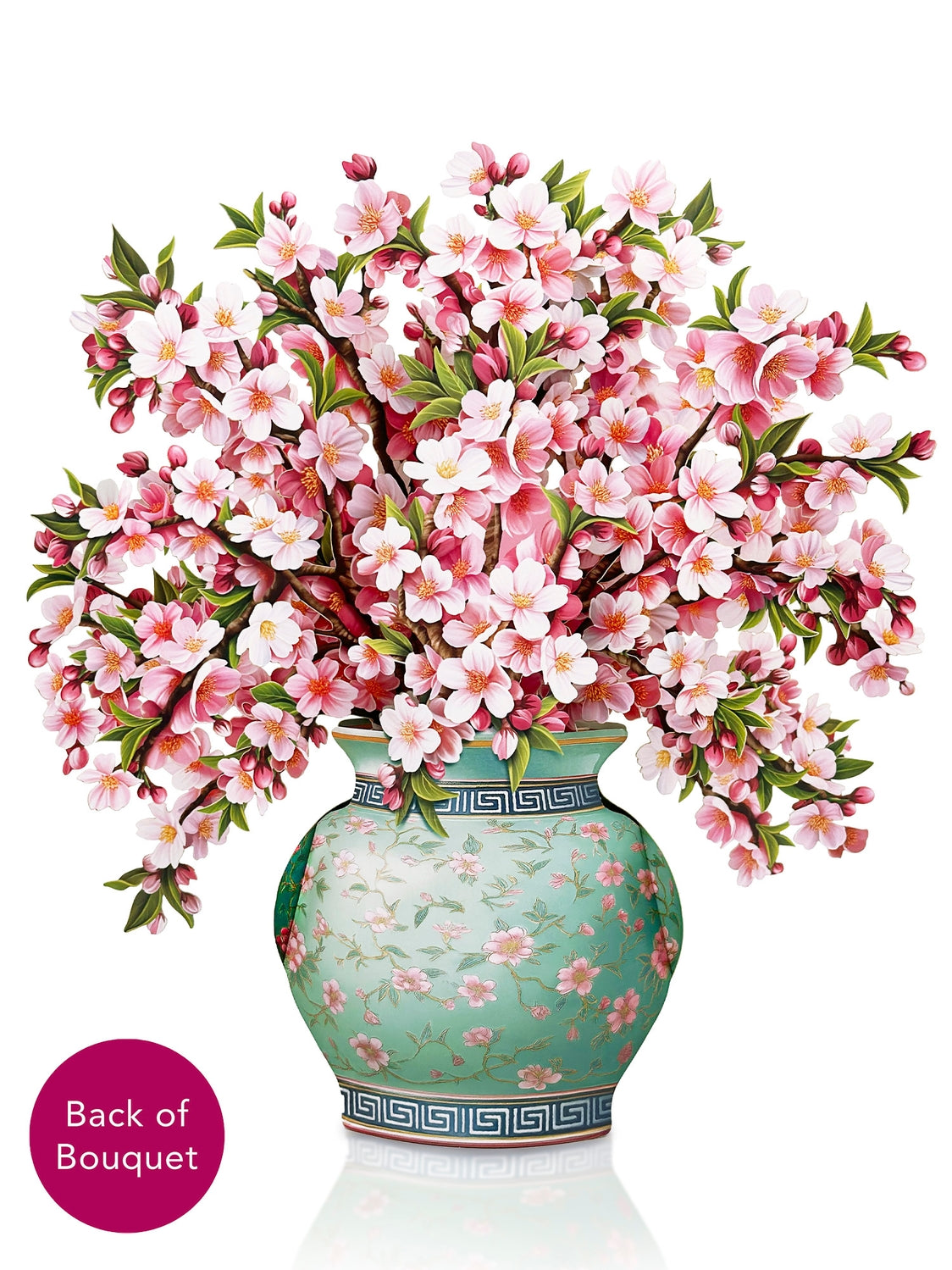 Japanese Cherry Blossoms Pop-Up Greeting Card