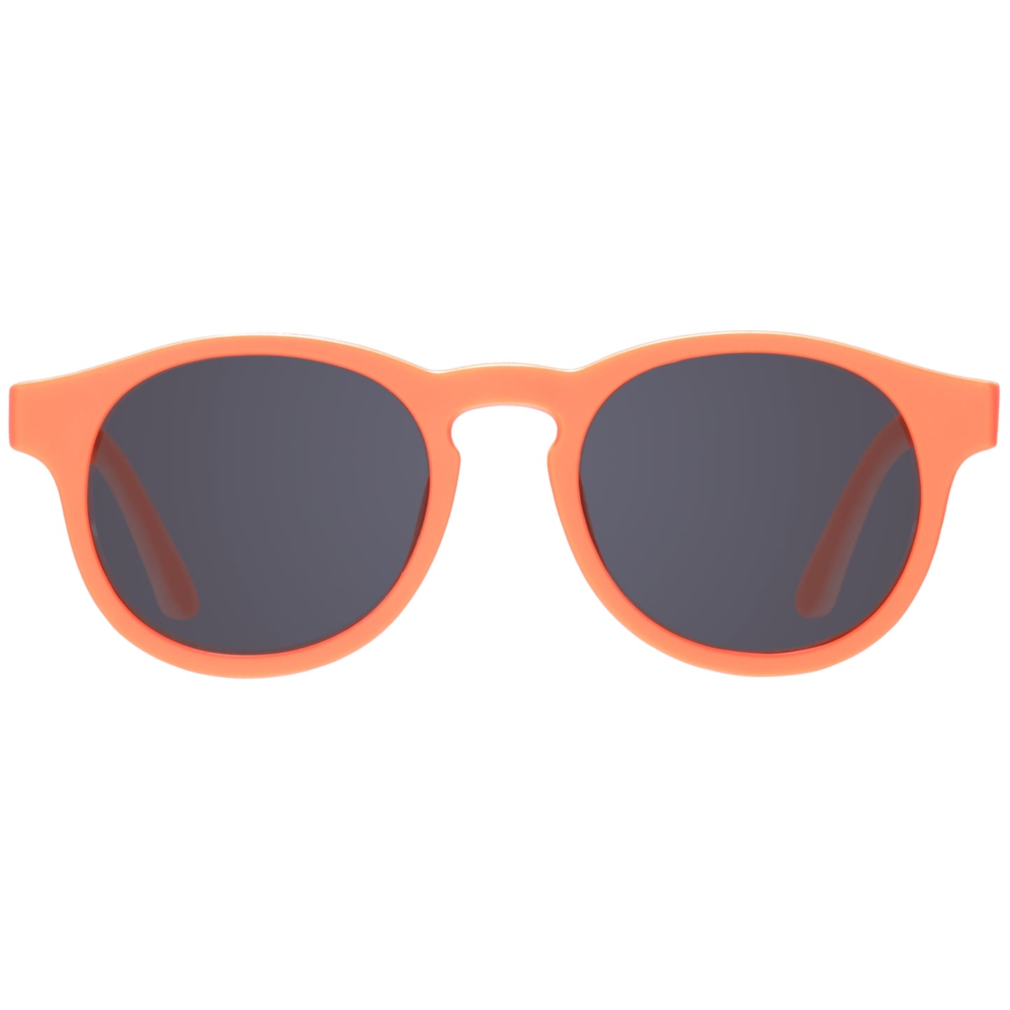 Vived Neon Orange Classic Keyhole Kids Sunglasses