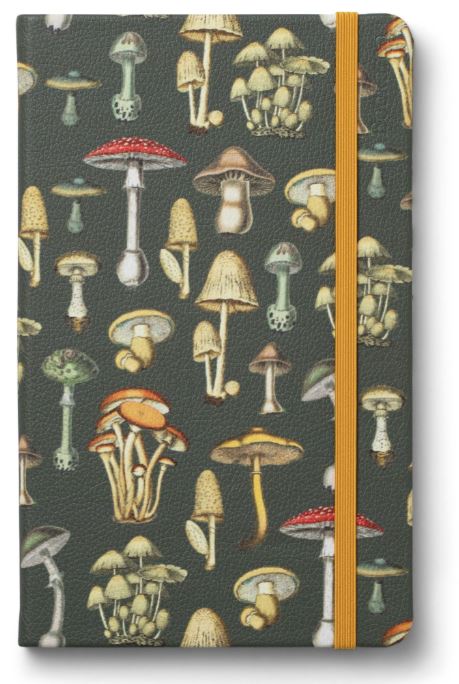 Bookaroo A5 Notebook Botanical Mushroom