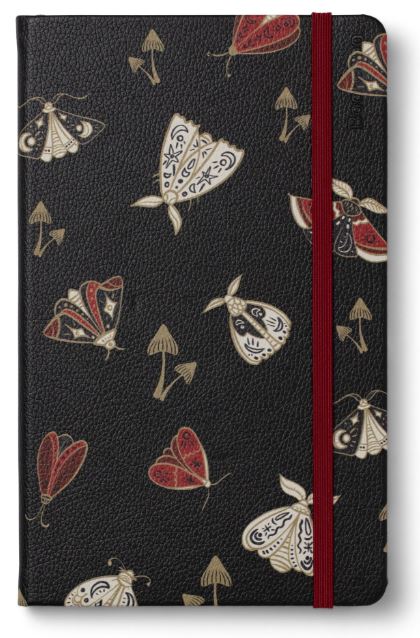 Bookaroo A5 Notebook Dark Moths