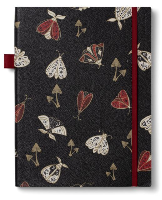 Bookaroo Bigger Things Notebook Dark Moths