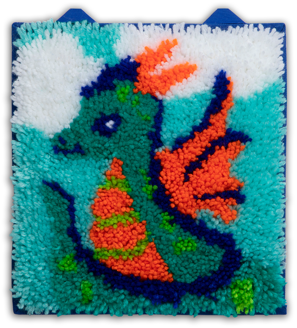 LatchKits Dragon Latch Hook Kit