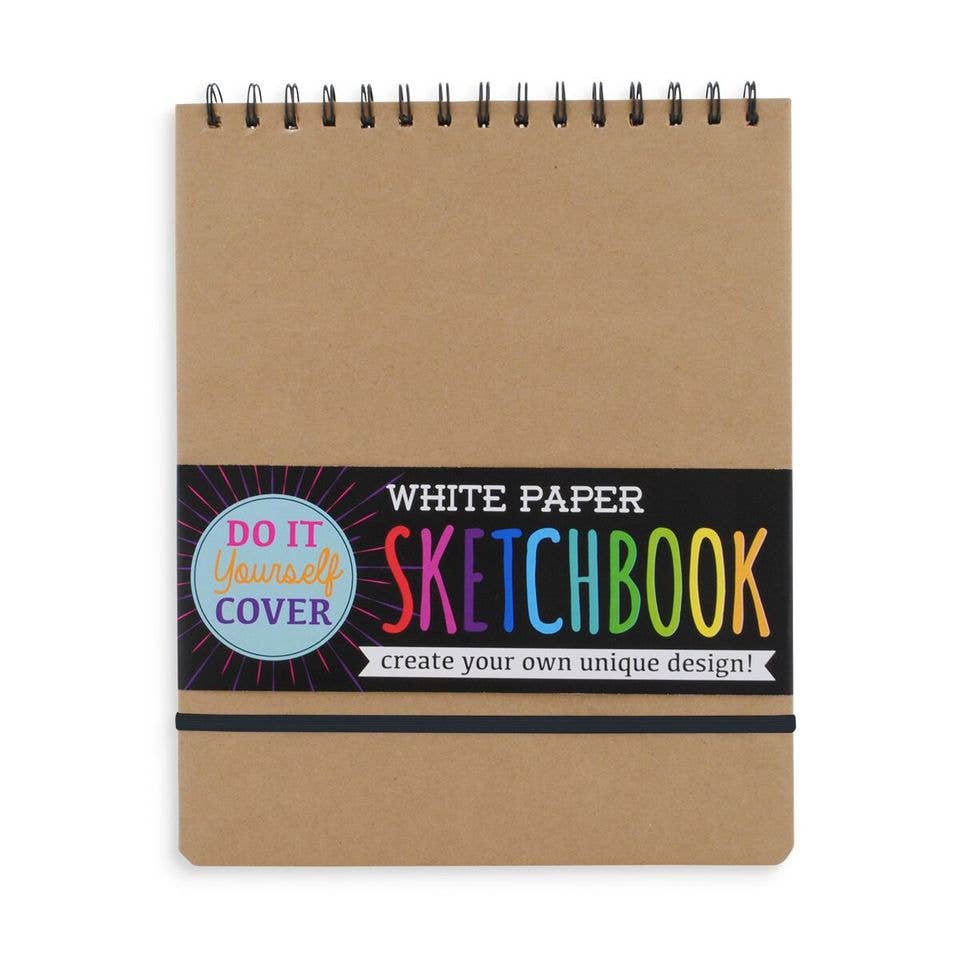 D.I.Y. Cover Sketchbook 8x10.5- White