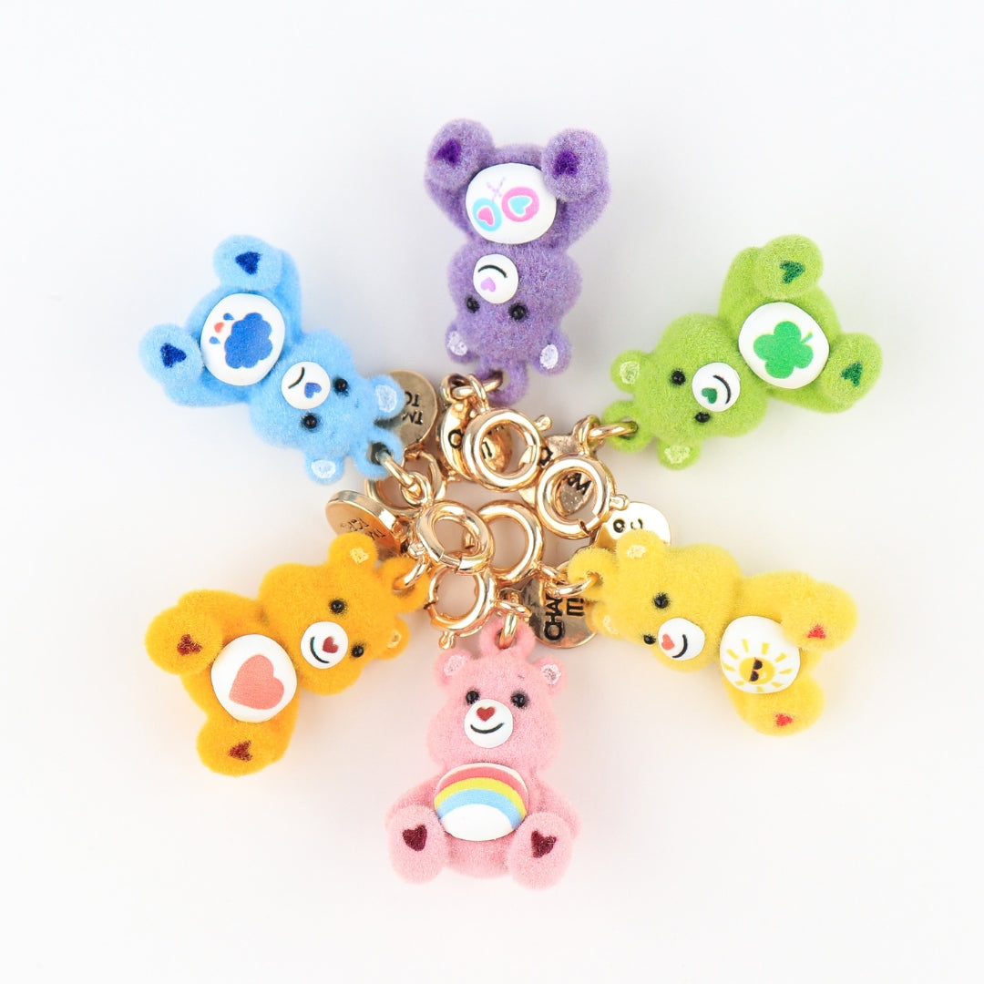 Gold Tenderheart Care Bear Charm