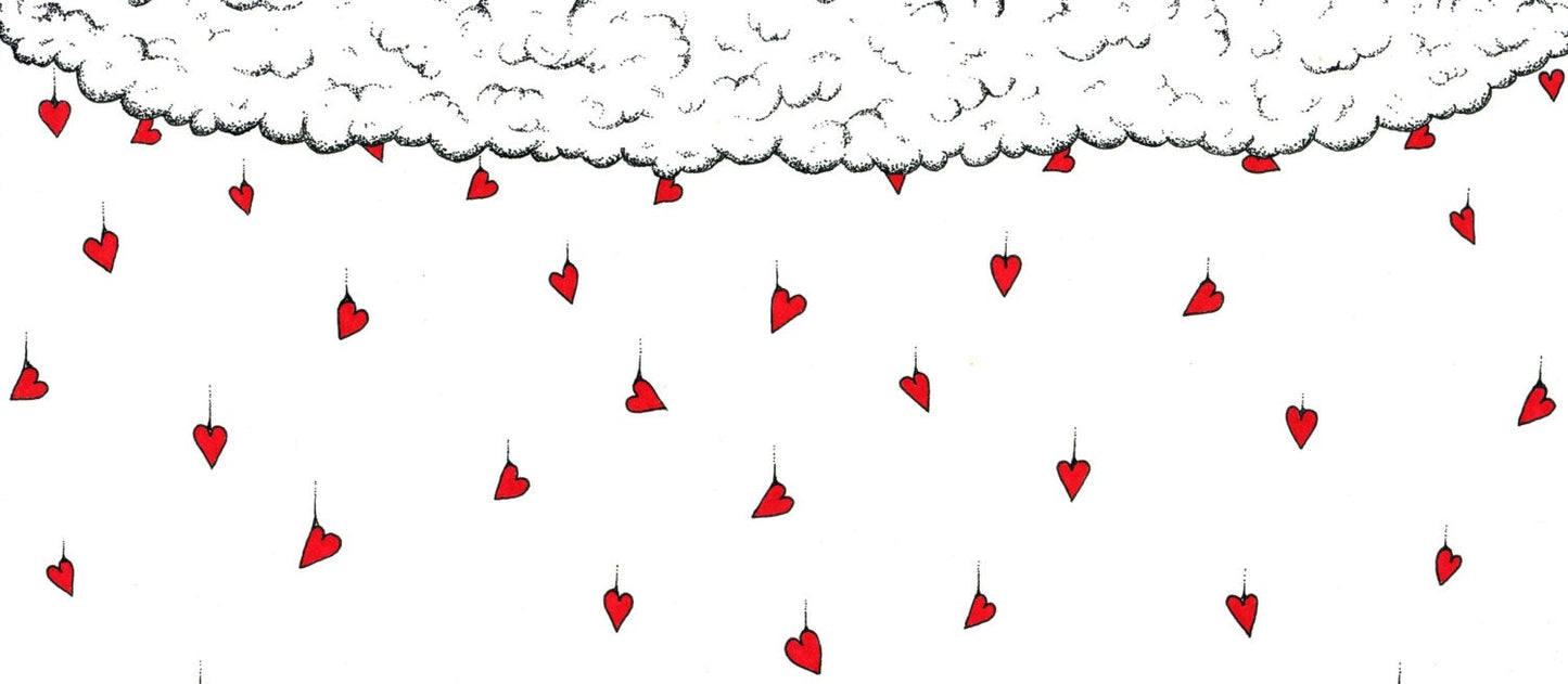 Let it pour - Art Print - Ink Illustration