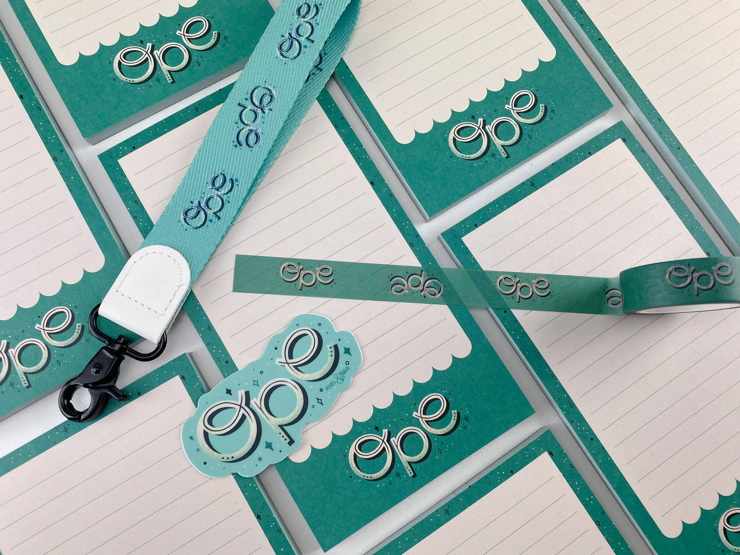OPE Wrist Lanyard Keychain