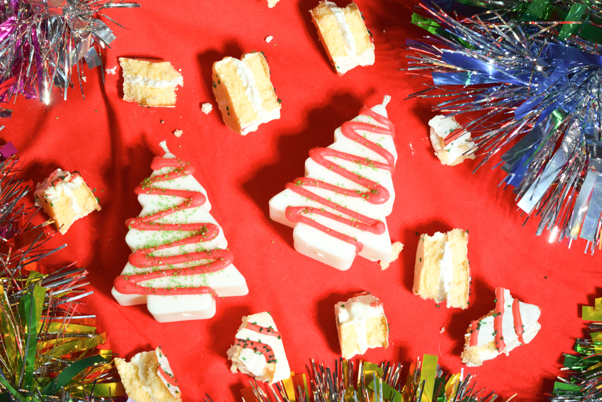 The Little Tree Cake Candle