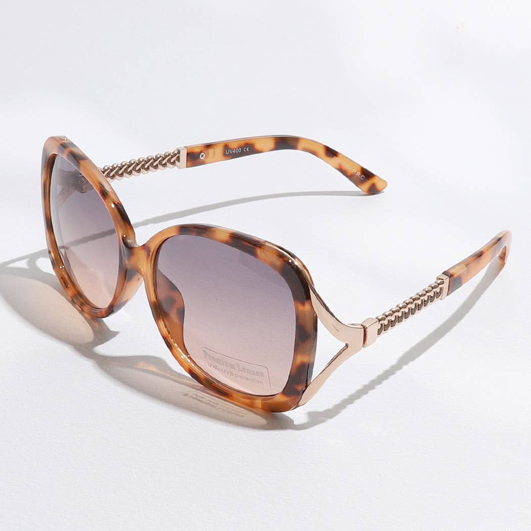 Round Shape Assorted Color Frame Sunglasses