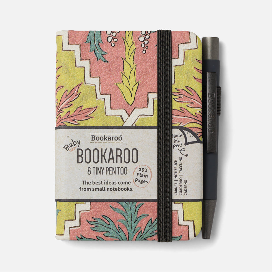 Baby Bookaroo Notebook (A7) Pastels Charcoal Palm