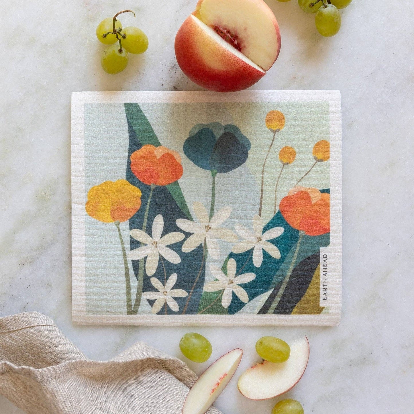 Swedish Dishcloth - Spring Blooms