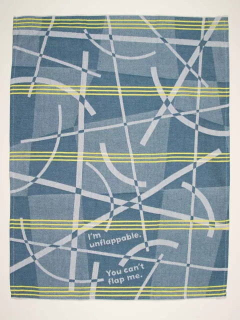 I'm Unflappable Woven Dish Towel