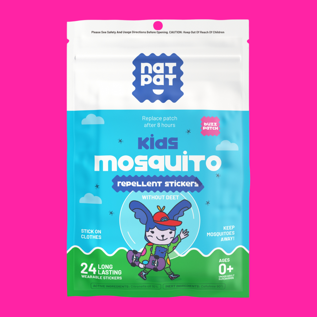 NATPAT BuzzPatch: Mosquito Patches, Natural Insect Repellent