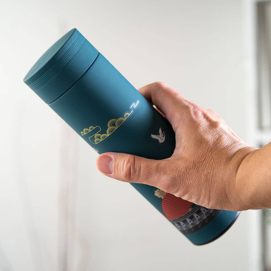 Dark Turquoise 17oz Vacuum Insulated Stainless Steel Thermos Flask
