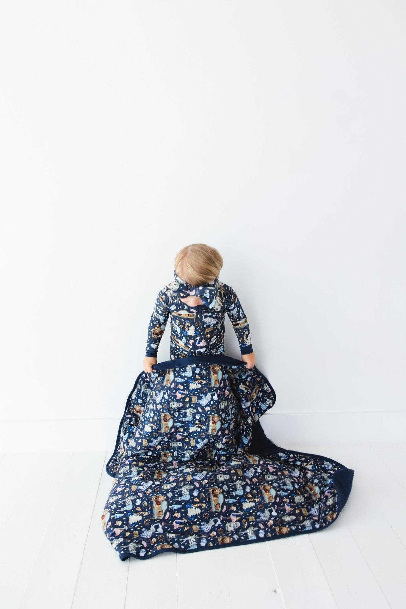 Up Zoo Late Toddler Quilted Blanket