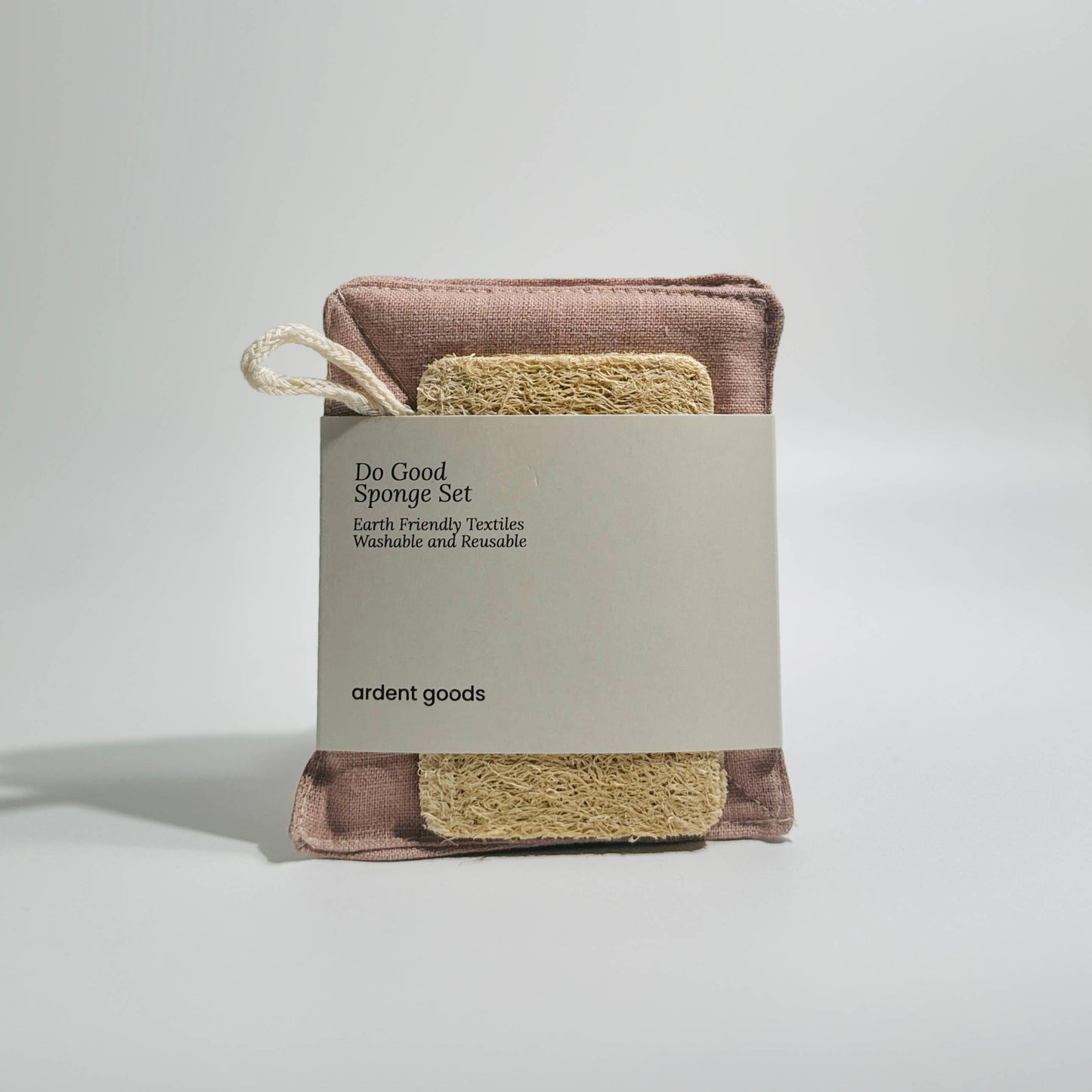 Linen Reusable Kitchen Sponge Eco