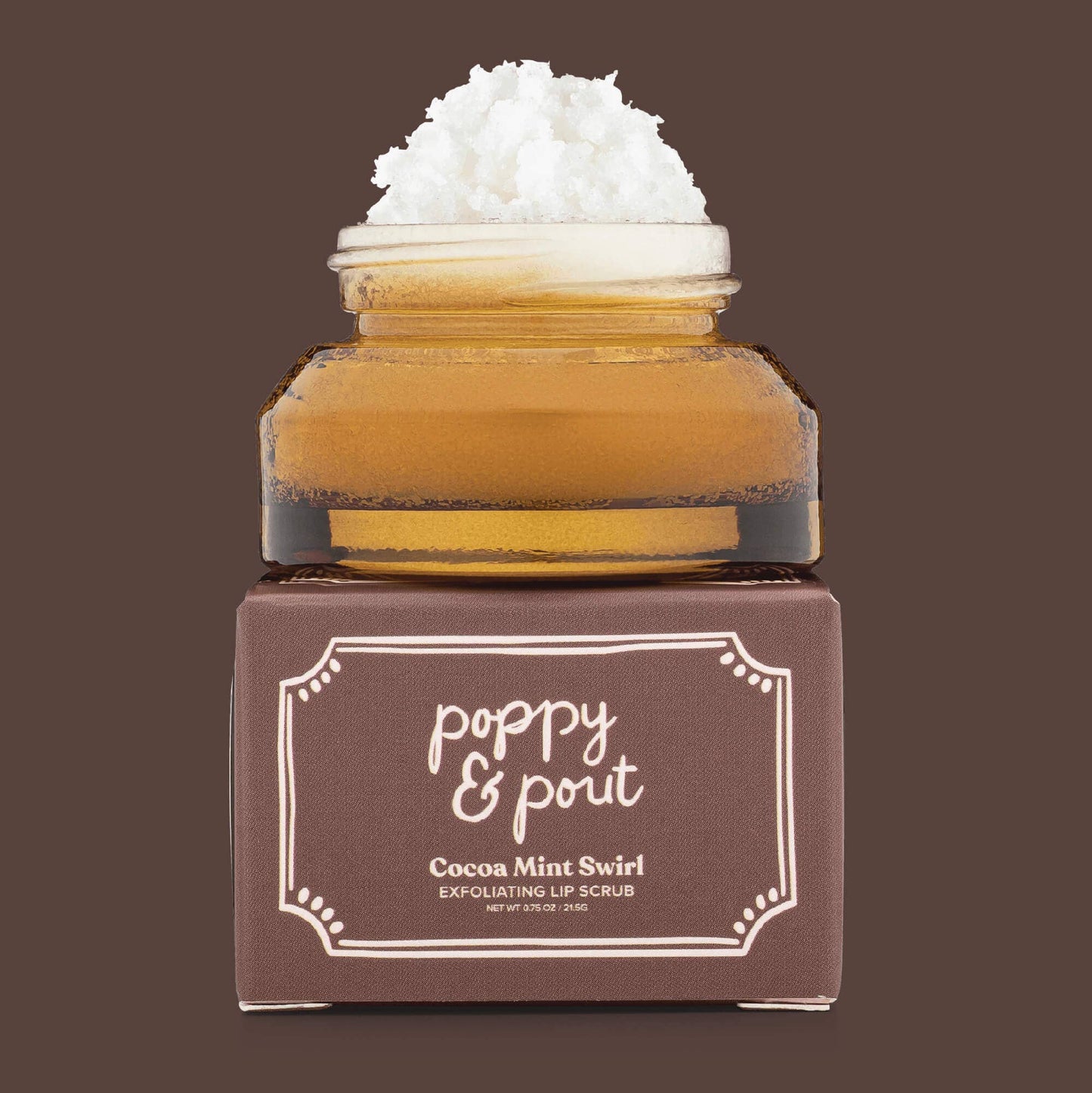 Limited Edition, Lip Scrub, Holiday, Cocoa Mint Swirl