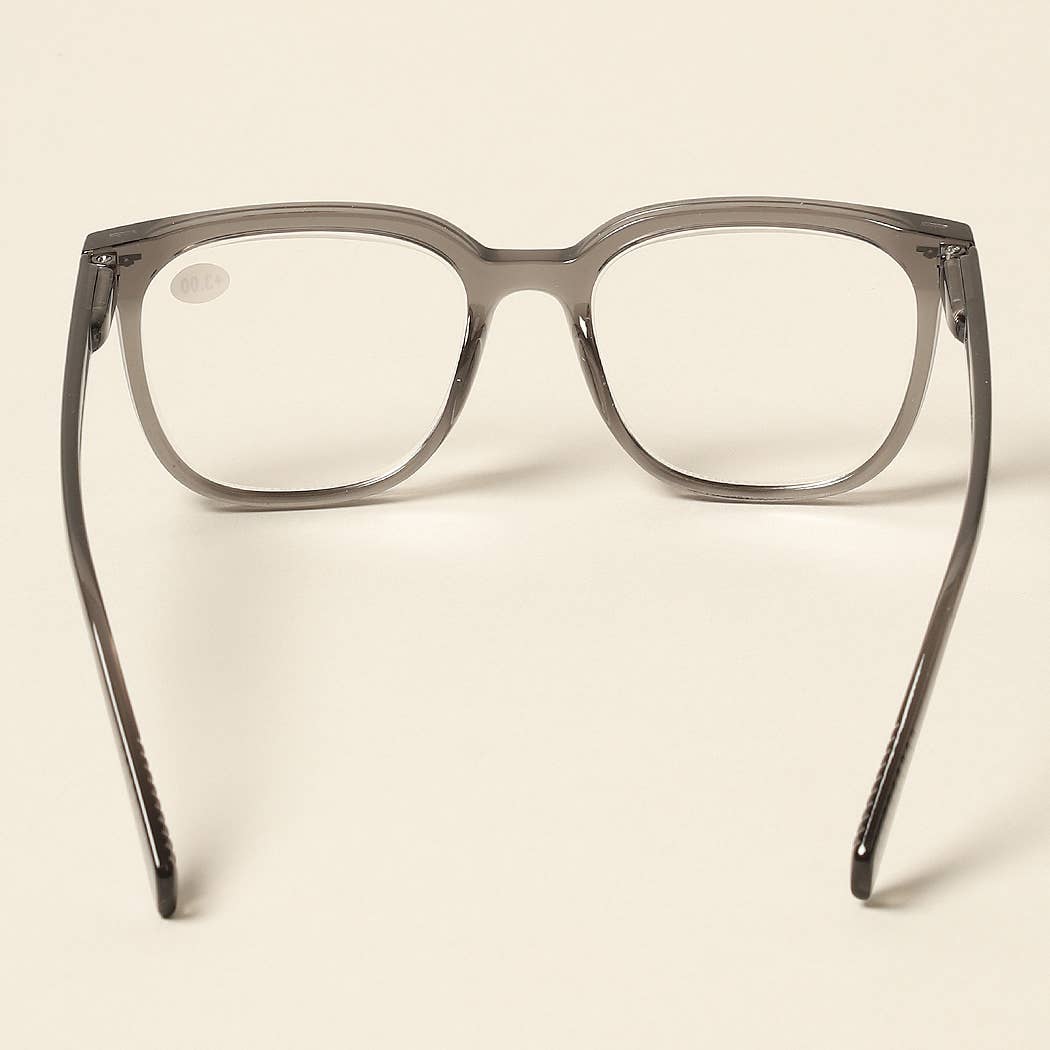 Unisex Classic Design Square Reading Glasses