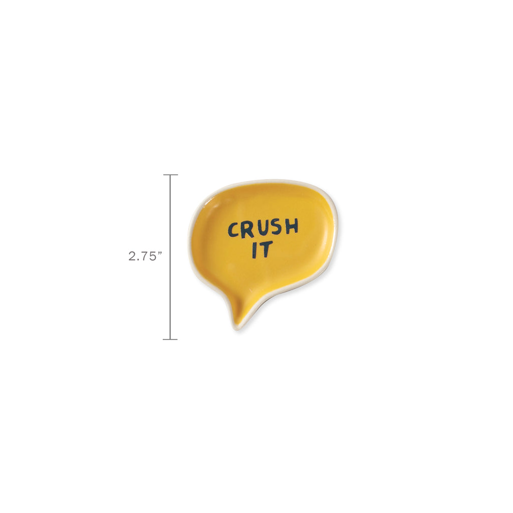 Crush It Word Bubble Tray