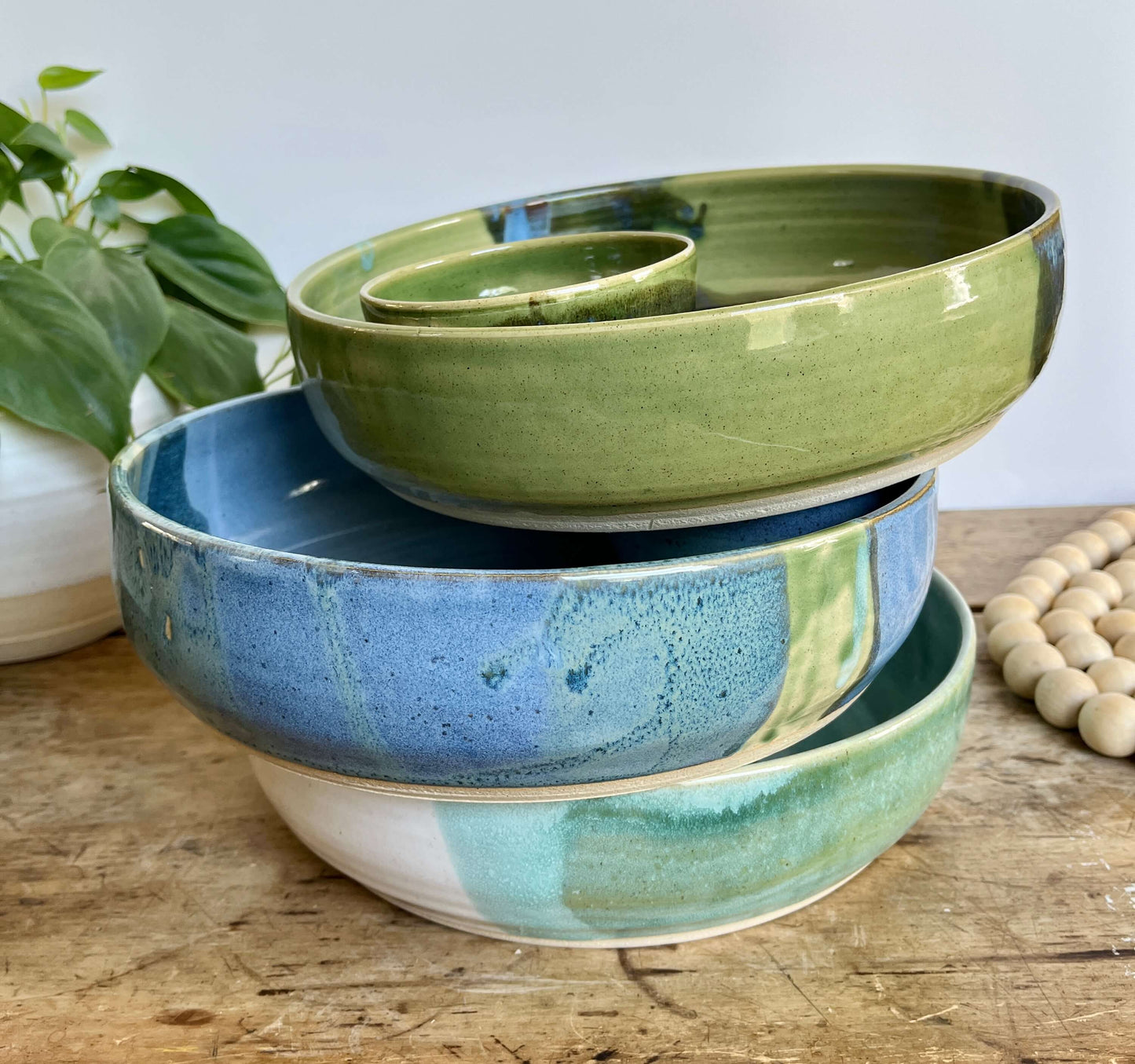 Large Chip And Dip Bowl Large Summer Party Bowl