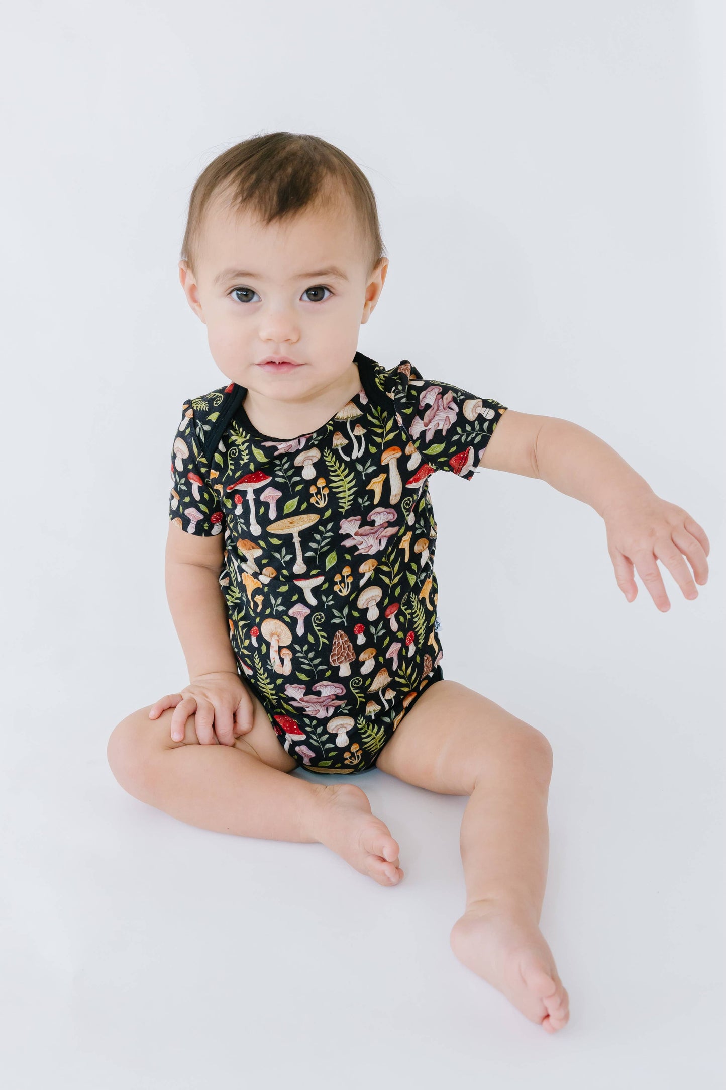 Mystic Mushrooms Short Sleeve Bodysuit