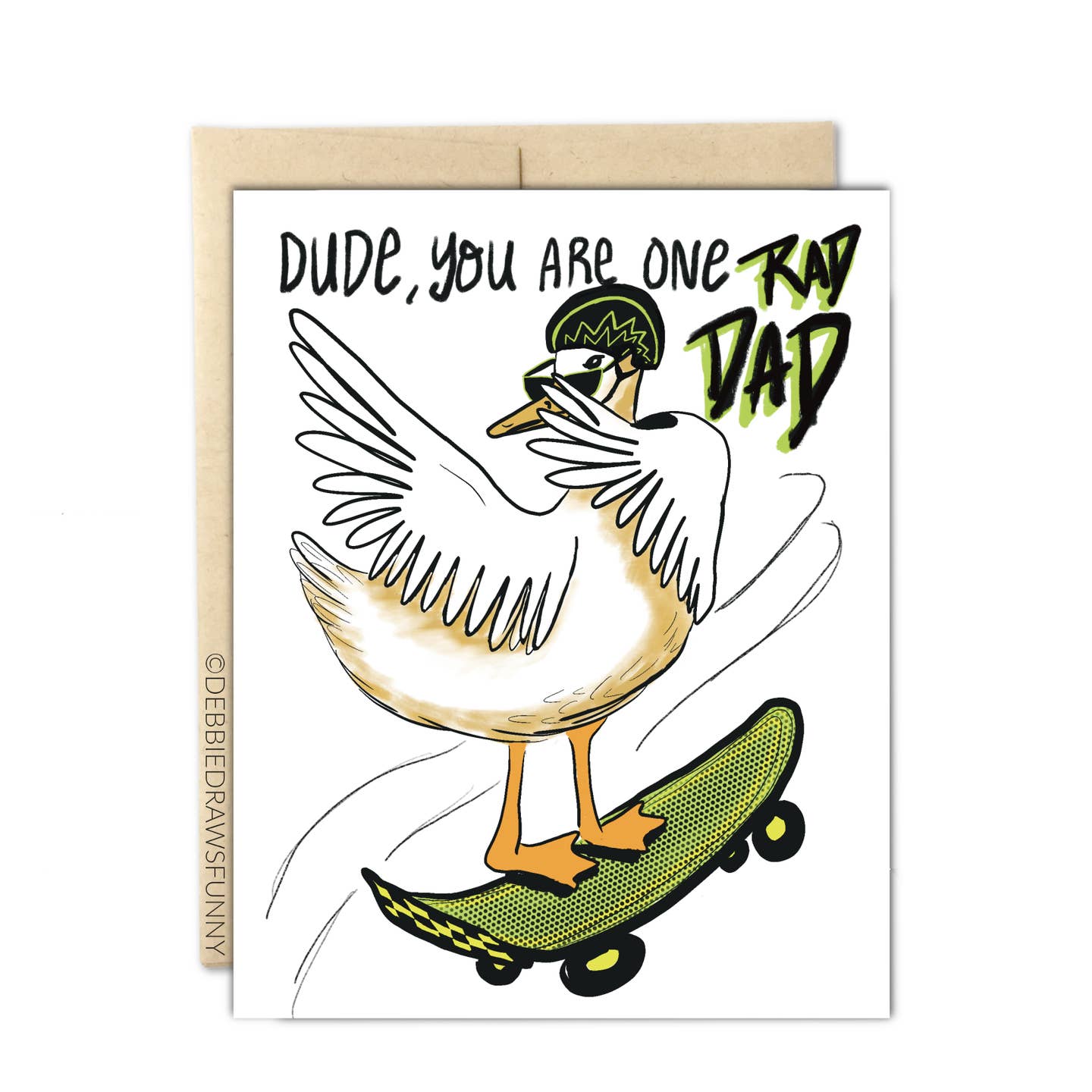 You're One Rad Dad Funny Father's Day Card