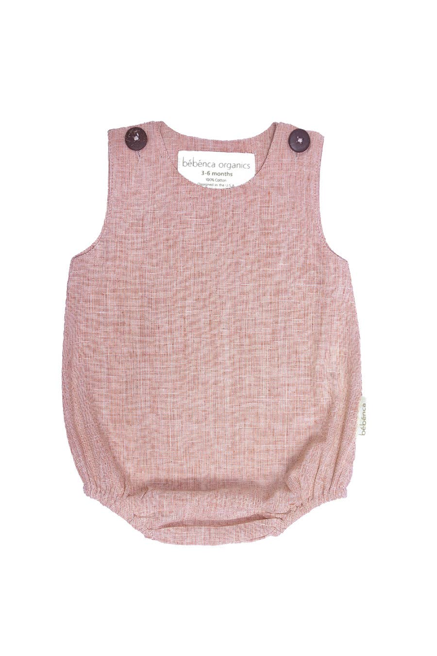 Ruby: Yarn-dyed Baby Bubble Onesie