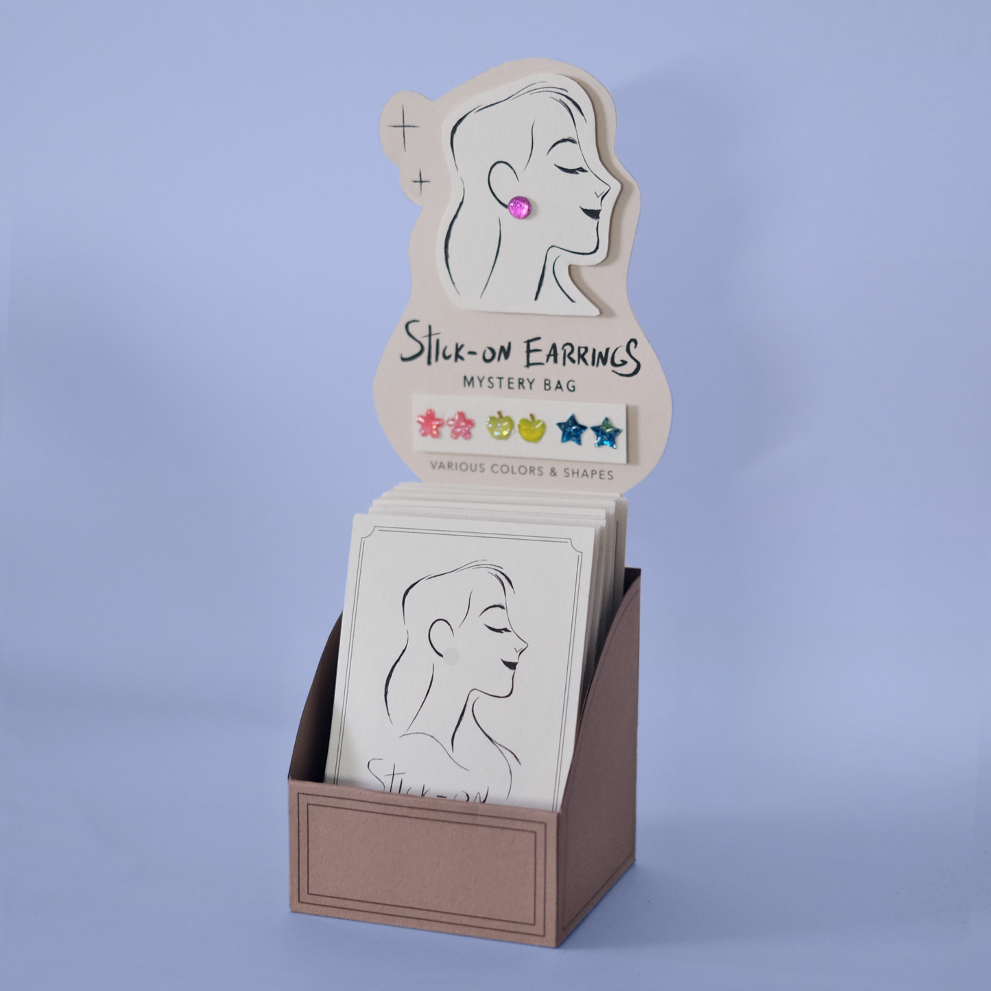 Stick-On Earrings Mystery Bag