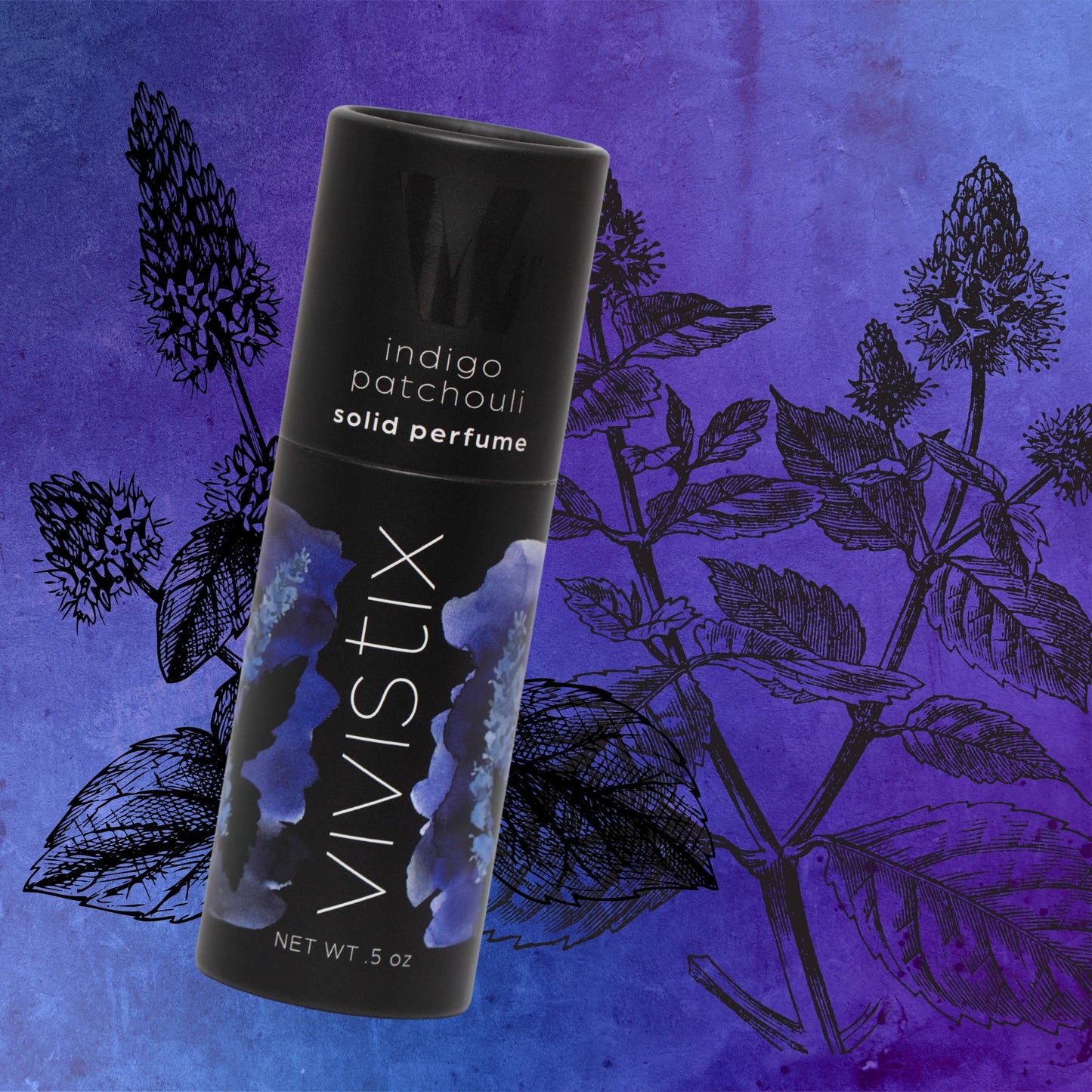 Indigo Patchouli Solid Perfume