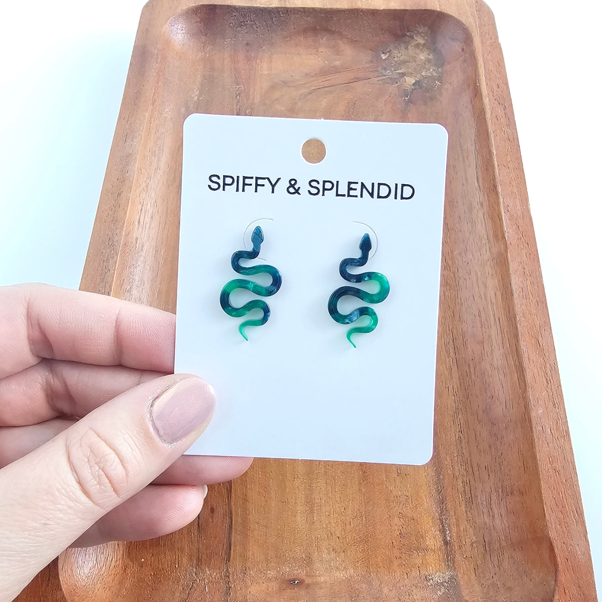 Acrylic Snake Studs