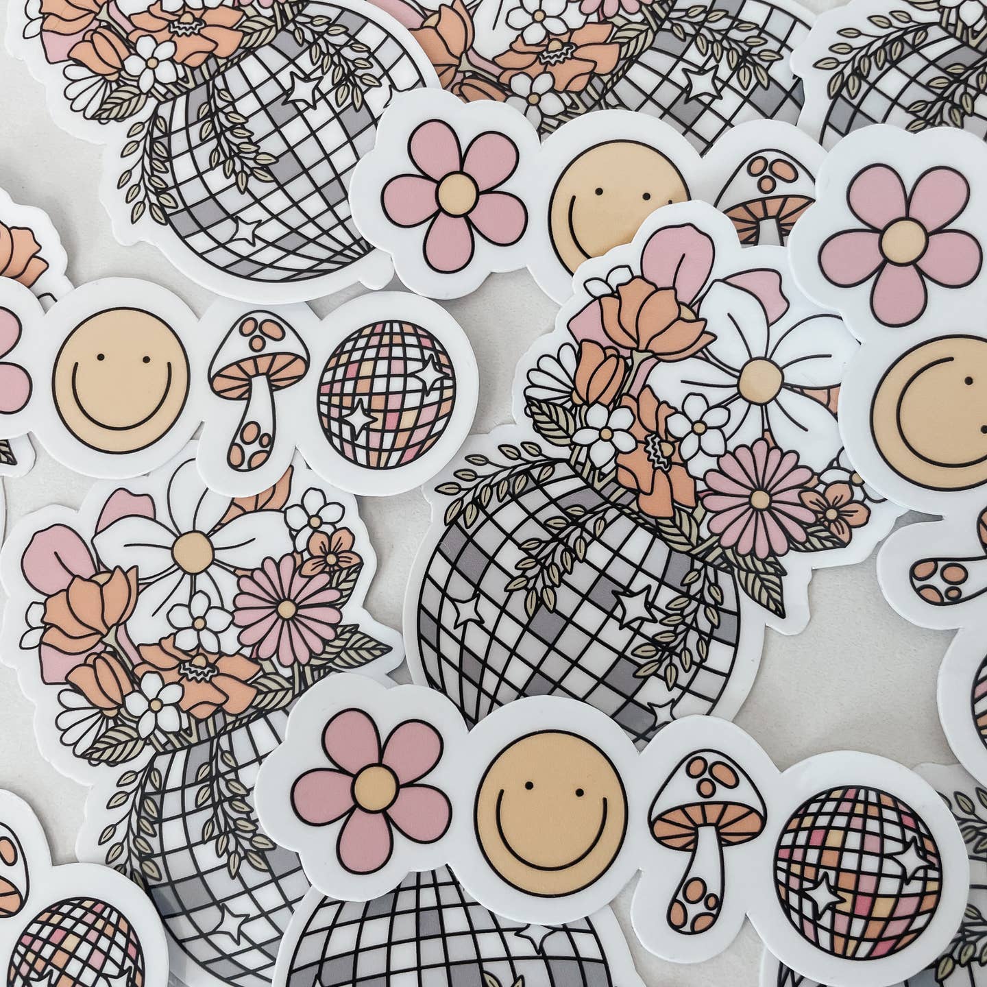 Disco Planter Sticker