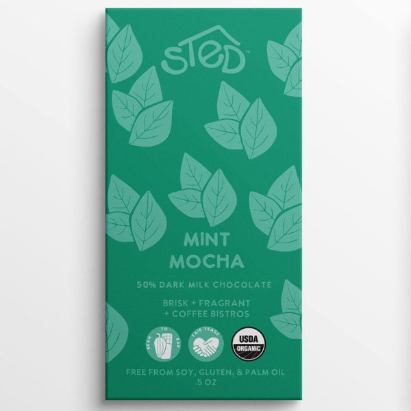 Mini Mint Mocha Chocolate Bar