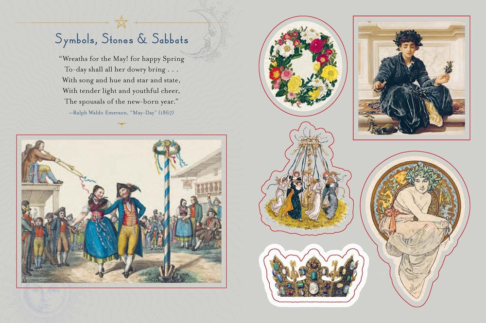 Wicca Sticker Book