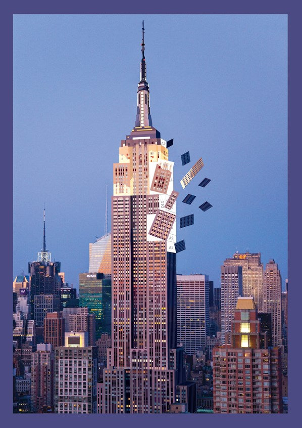 Paint by Sticker Architecture