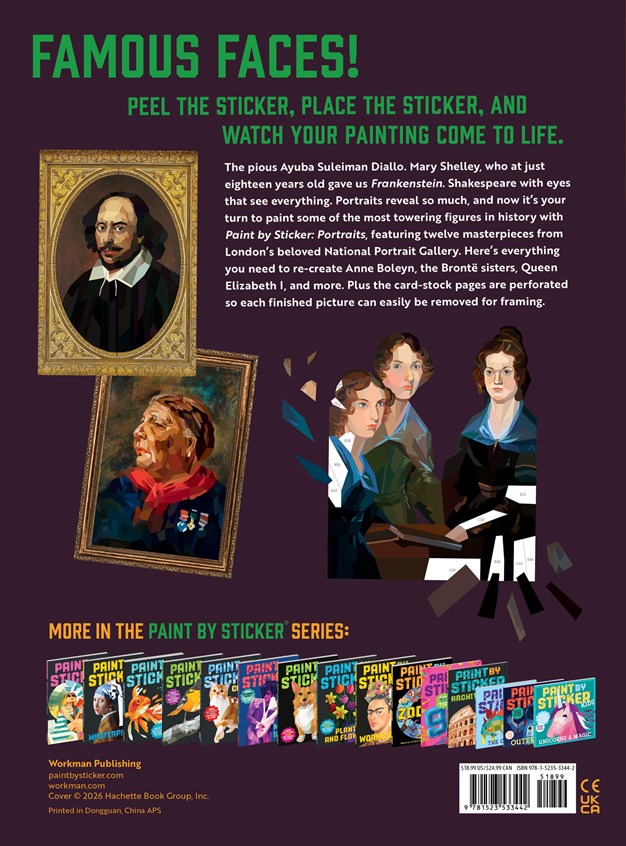 Paint By Sticker Portraits