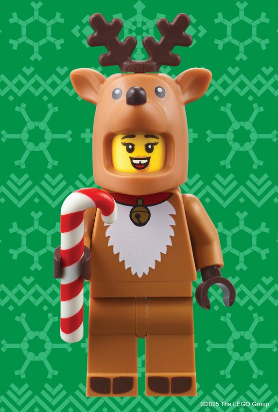 LEGO Mystery Minifigure Mini Puzzle Christmas Edition