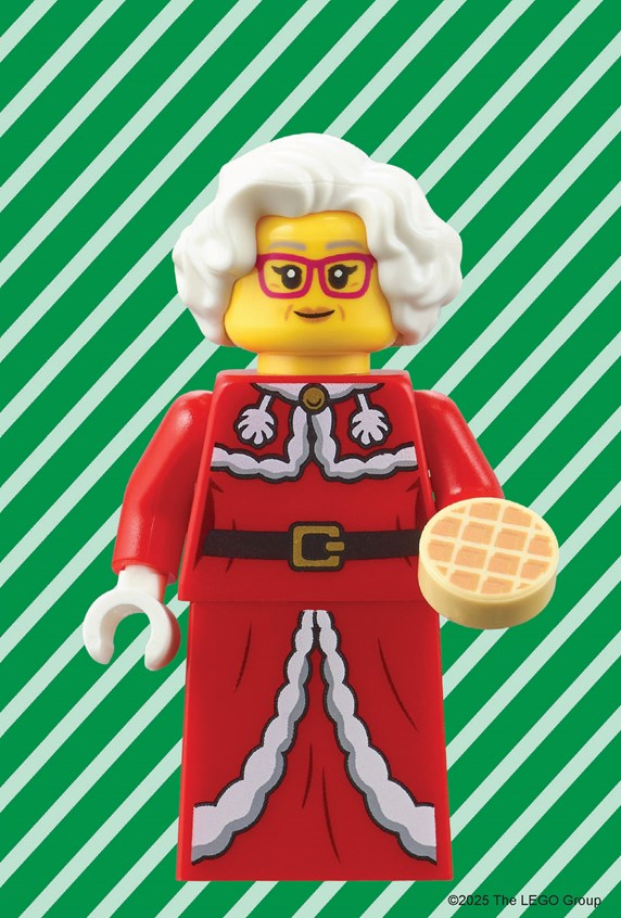 LEGO Mystery Minifigure Mini Puzzle Christmas Edition