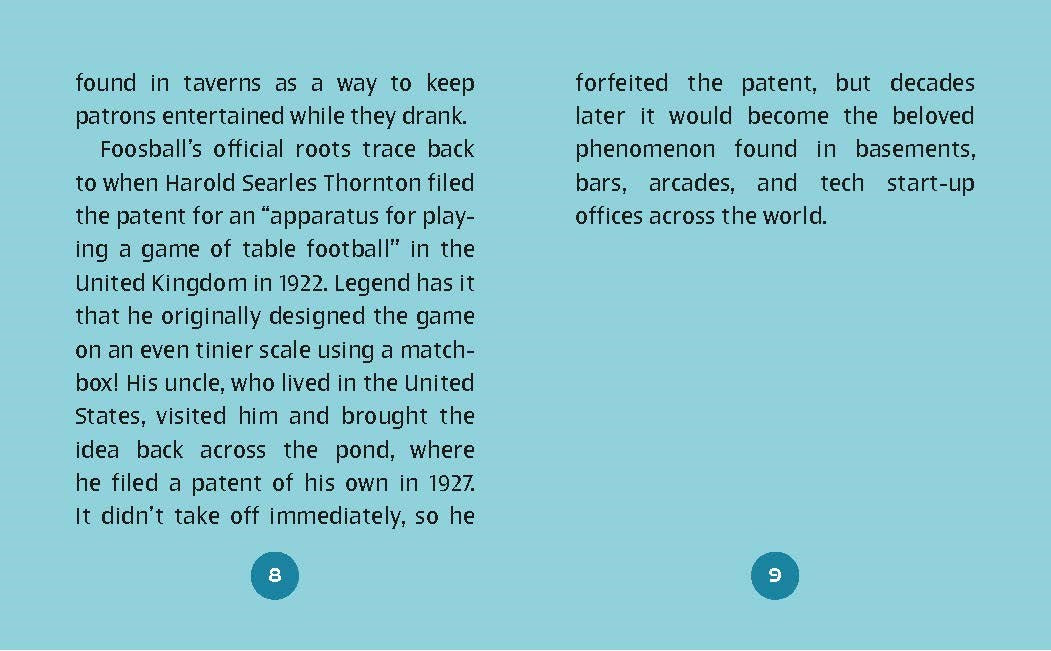 Teeny-Tiny Foosball Table