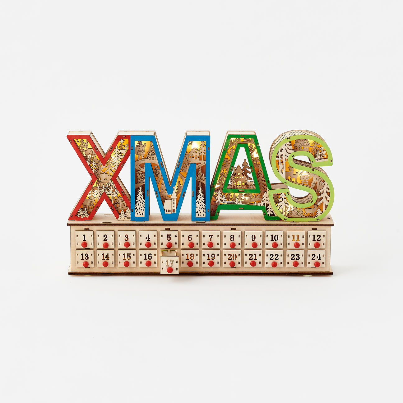 Xmas Advent Calendar With Timer