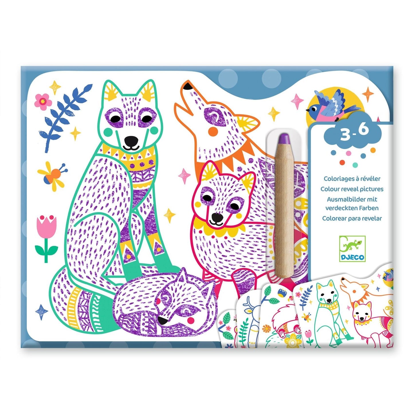 Forest Families Coloring