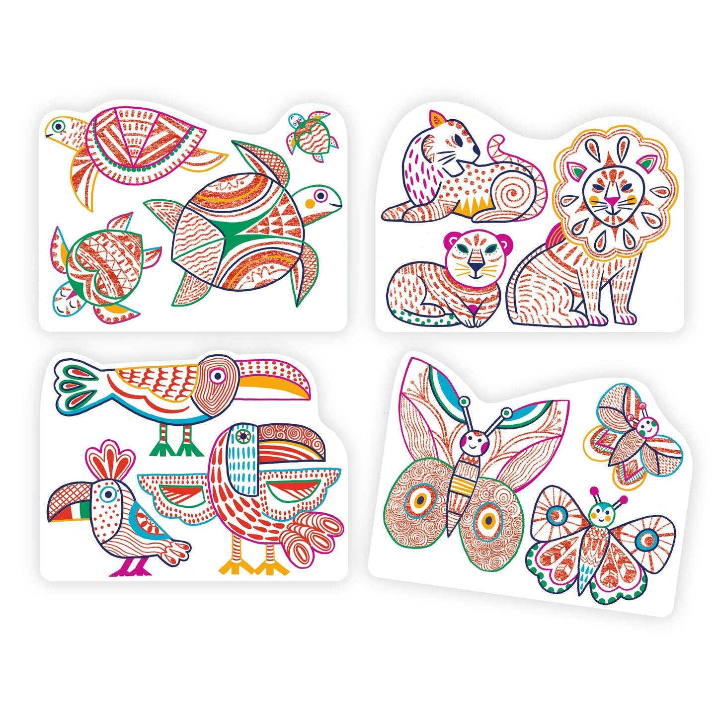 Wild Families Coloring