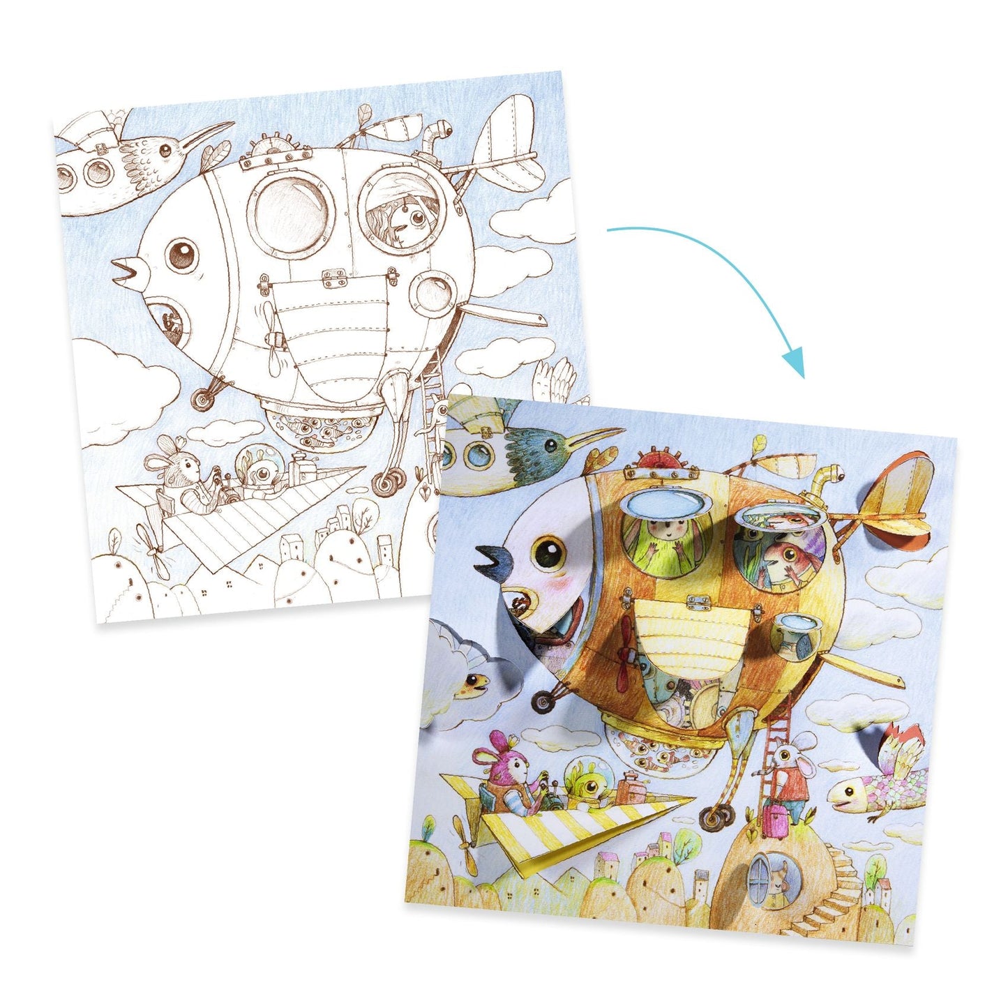 Malo’s Trip Coloring Pages
