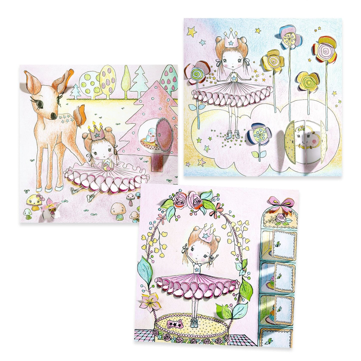 Pupi's Little Doors Coloring Pages